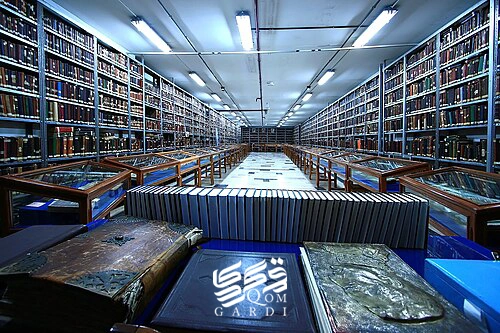 بخشی از کتابخانه آیت الله مرعشی نجفی